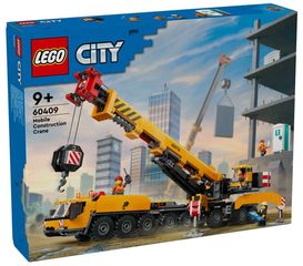 LEGO(R) City Great Vehicles: Yellow Mobile Construction Crane (60409)