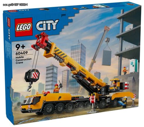 LEGO(R) City Great Vehicles: Yellow Mobile Construction Crane (60409)