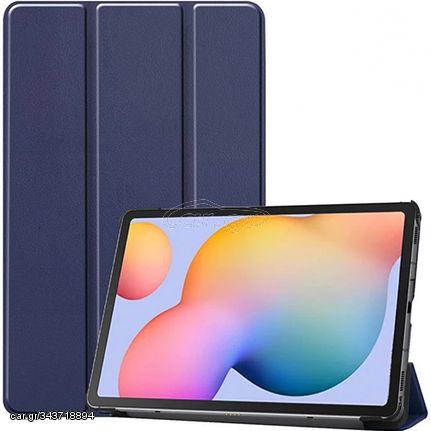 Book Case Silicone Flip Cover Tri-Fold for Xiaomi Pad 6 11" Blue