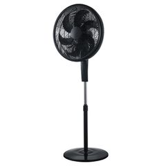 Estia 06-21146 Ανεμιστήρας Ορθοστάτης 75W 45cm Aither Μαύρος