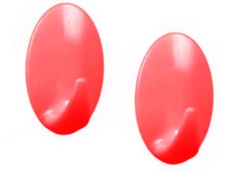 ΚΡΕΜΑΣΤΑΡΑΚΙ ΟΒΑΛ ΚΟΚΚΙΝΟ ΣΕΤ 2τμχ CYCLOPS 00330143Κ