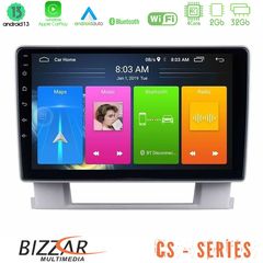 Bizzar CS Series 4Core Android13 2+32GB Opel Astra J 2010-2014 Navigation Multimedia Tablet 9″