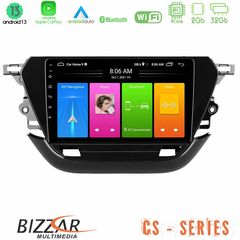 Bizzar CS Series 4Core Android13 2+32GB Opel Corsa F 2019-2023 Navigation Multimedia Tablet 9″