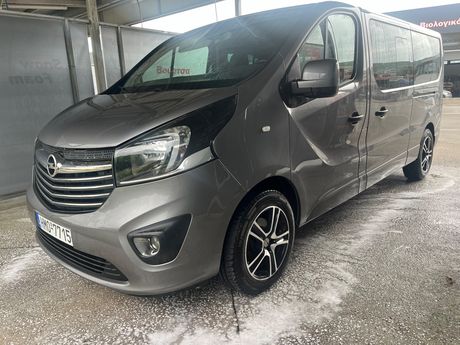 Opel Vivaro '18 LONG 9 ΘΕΣΕΙΣ NAVI/CAMERA 2 ΠΛΑΙΝΕΣ ΠΟΡΤΕΣ