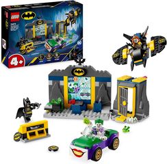 LEGO DC Batman The Batcave with Batman, Batgirl & The Joker, Fun Super-Hero Adventure (76272)