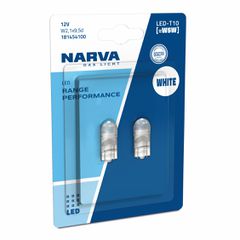 Narva T10 / W5W Range Perfomance 12V 0.62W 2τμχ 18145