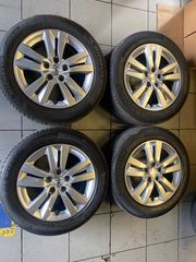 PEUGEOT 308 ΖΑΝΤΟΛΑΣΤΙΧΑ ΓΝΗΣΙΑ 7Χ16 5Χ108Κ ΕΤ44 MICHELIN 205/55R16 ΤΕΤΡΑΔΑ