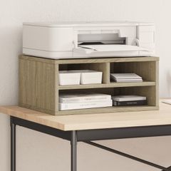 Βάση Εκτυπωτή Sonoma Δρυς 49x40x22,5 εκ. από Επεξεργασμένο Ξύλο 840592