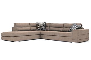 Γωνιακός καναπές Cane , 260x200x71cm, Μπεζ - Δεξιά Γωνία - PL1358