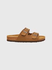 Funky Buddha Γυναικεία Δερμάτινα Σανδάλια FBL009-110-08 Tan