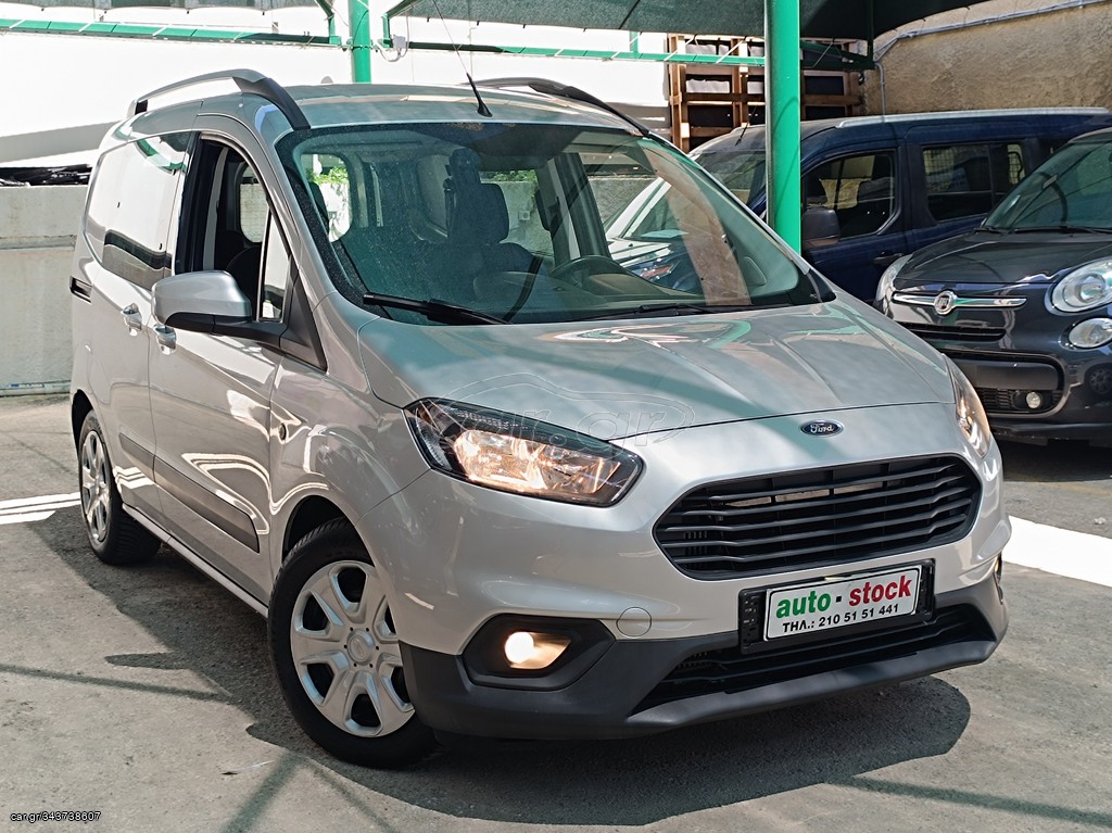 Ford Tourneo Courier '19 FULL EXTRA-ΠΕΝΤΑΘΕΣΙΟ-TITANIUM-EURO 6W-NEW!