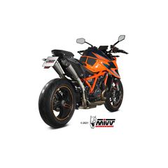 Τελικα Εξατμισης Mivv Mx-5 Ktm 1290 Super Duke R 20-23 (2Τεμ) Titanium/Carbon