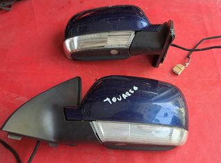 VW TOUAREG 2002-2007 ΚΑΘΡΕΦΤΗΣ ΗΛΕΚΤΡΙΚΟΣ ΑΡΙΣΤΕΡΟΣ (8PIN) - ΔΕΞΙΟΣ (8PIN) (Ο ΔΕΞΙΟΣ ΕΧΕΙ ΠΟΥΛΗΘΕΙ) Μ*