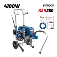 BAP7100 Ηλεκτρικό Πιστόλι Ψεκασμού Airless 4100W - ΠΙΣΤΟΛΙΑ ΒΑΦΗΣ - BORMANN PRO (#071884)