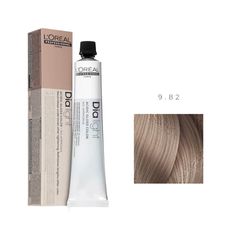 Βαφή μαλλιών L΄Oreal DIA Light 9.82 Milkshake Pearls Πολύ Ανοιχτό Ξανθό Μόκα Ιριζέ 50ml