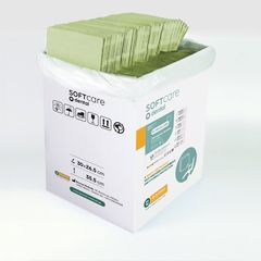 Οδοντιατρική πετσέτα Soft Care Plus - Πράσινη 2ply + 1ply χωρίς Dispenser 500τμχ