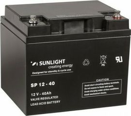 Μπαταρία Sunlight SPB12-40 Βαθειάς Εκφόρτισης