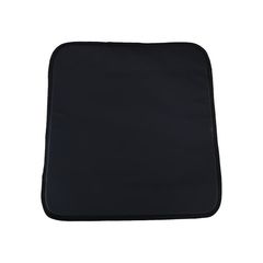 Μαξιλάρι πολυθρόνας "PATON" από pu σε μαύρο χρώμα 42x45x1