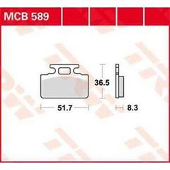 ΤΑΚΑΚΙΑ MCB589 TRW LUCAS ΓΕΡΜΑΝΙΑΣ F151