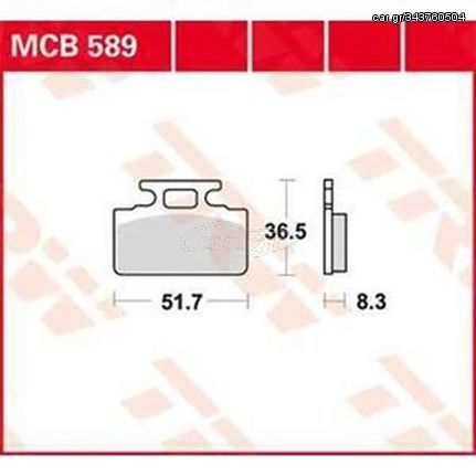 ΤΑΚΑΚΙΑ MCB589 TRW LUCAS ΓΕΡΜΑΝΙΑΣ F151