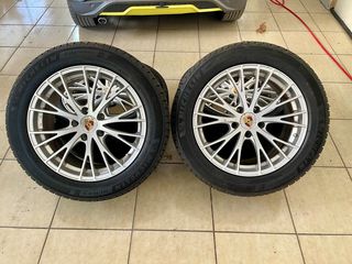 4 ΖΑΝΤΟΛΑΣΤΙΧΑ  PORSCHE CAYENNE ΜΕ ΕΛΑΣΤΙΚΑ 265/50/19 MICHELIN WINTER M+S ΣΕ ΑΨΟΓΗ  ΚΑΤΑΣΤΑΣΗ