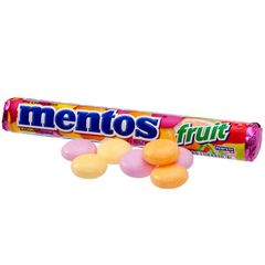 ΚΑΡΑΜΕΛΕΣ MENTOS FRUIT 37.5gr