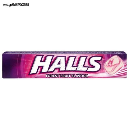 ΚΑΡΑΜΕΛΕΣ HALLS FOREST FRUIT 33.5gr