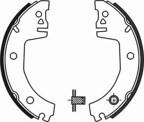 Σετ σιαγόνων φρένων SEAT IBIZA IV, IBIZA IV SC; SKODA E-CITIGO, FABIA I, FABIA II, FABIA II PRAKTIK, FABIA III, FABIA III PRAKTIK, FABIA IV, FAVORIT, FAVORIT FORMAN, FELICIA CUBE 1.0-Electric