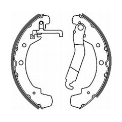 Σετ σιαγόνων φρένων  VW LT 28-35 I, LT 40-55 I 2.0-2.7D 04.75-06.96