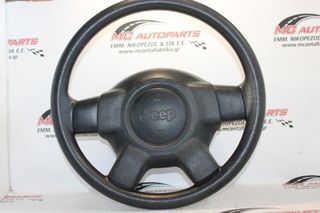 Τιμόνι JEEP CHEROKEE (KJ) (2002-2008) με αερόσακο 2 μπρίζες