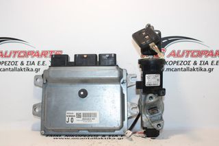 Εγκέφαλος  σετ  NISSAN QASHQAI (2007-2014)  JO  MEC93-600  B1 8508   MW1014   28590C9968   με κλειδαριά με κλειδί και immobilizer
