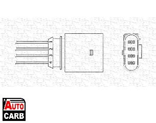 Αισθητήρας Λάμδα MAGNETI MARELLI 460000270010 για VW BORA 1998-2013, VW GOLF 1997-2007, VW LUPO 1998-2005