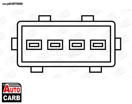 Πολλαπλασιαστής CHAMPION BAEA232 για PEUGEOT 306 1993-2003, PEUGEOT 309 1989-1993, PEUGEOT 405 1987-1999