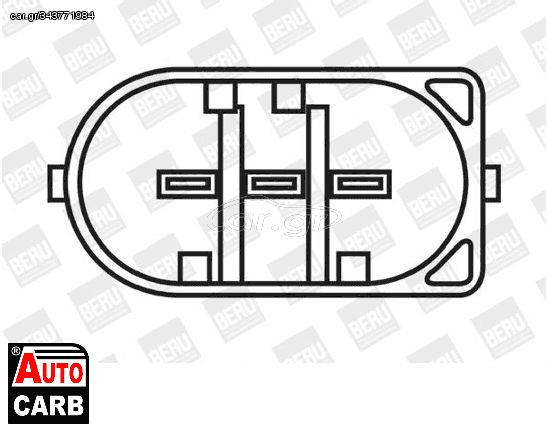 Πολλαπλασιαστής BERU ZS077 για MERCEDES-BENZ E-CLASS 2002-2016, MERCEDES-BENZ SLK 2004-, MERCEDES-BENZ SPRINTER 2006-