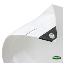 Αδιάβροχος Μουσαμάς - Τέντα 6x8m 120gr/m² GRASHER Με Κρίκους