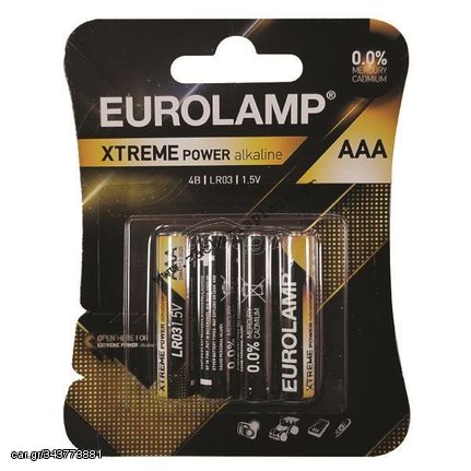 ΜΠΑΤΑΡΙΑ EXTREME ΑΑΑ (LR03) 4τμχ 1,5V