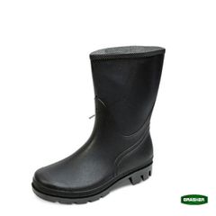 Γαλότσα Εργασίας GRASHER Κοντή Μαύρη