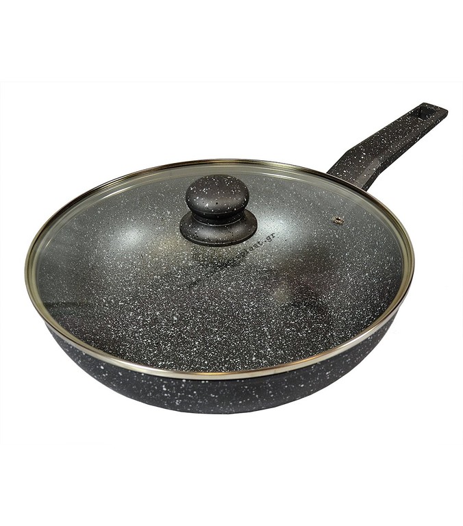 Τηγάνι WOK Γρανίτης Νο28