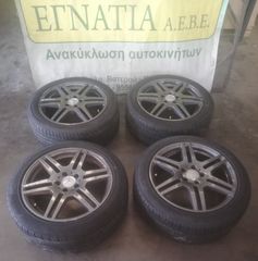 ΖΑΝΤΕΣ ΑΛΟΥΜΙΝΙΟΥ 18'' AMG (5x112) ΜΕ ΕΛΑΣΤΙΚΑ 235/45ZR18 96W XL 245/45R18 100W XL (3221-4222) MERCEDES E CLASS (W212) 2009-2016 (EG)