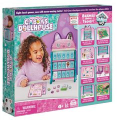 Spin Master Gabbys Dollhouse: 8 Games Under 1 Roof - Board Games (6065857)