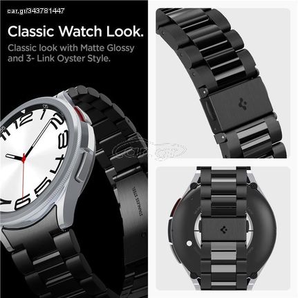 Spigen Modern Fit Band for Samsung Galaxy Watch 6 Classic (47 mm) - black