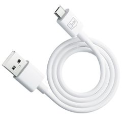 3mk Hyper Cable USB-A / micro USB 5V 2.4A 1.2m - white-thumb-2