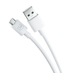 3mk Hyper Cable USB-A / micro USB 5V 2.4A 1.2m - white-thumb-1