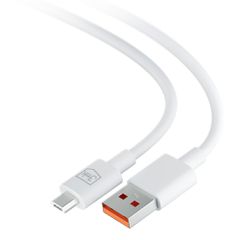 3mk Hyper Cable USB-A / micro USB 5V 2.4A 1.2m - white-thumb-3