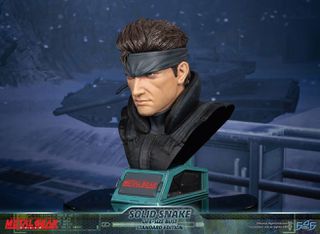 Metal Gear Solid (Solid Snake Life-Size Bust) RESIN Statue / Fan Shop and Merchandise