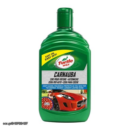 Υγρό Κερί Γυαλίσματος Carnauba Turtle Wax 500ml 055850117