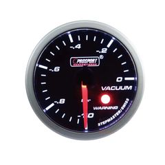 Όργανο Υποπίεσης Αέρα Vacuum Prosport Μαύρο 52mm