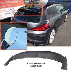 Αεροτομή Οροφής Για Vw Scirocco 14-17 Osir V2 Look Γυαλιστερό Μαύρο Από Abs Πλαστικό