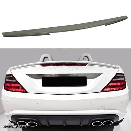 Αεροτομή Πορτ Παγκάζ Για Mercedes-Benz SLK R172 11-19 Amg Look Lipspoiler Από Abs Πλαστικό