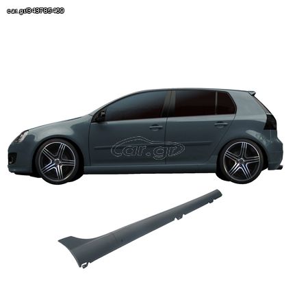 Πλαινά Μασπιέ Για VW Golf V (5) 03-08 GTI/R32 Look 2 Τεμάχια Από Abs Πλαστικό Με Πλαστικές Βάσεις